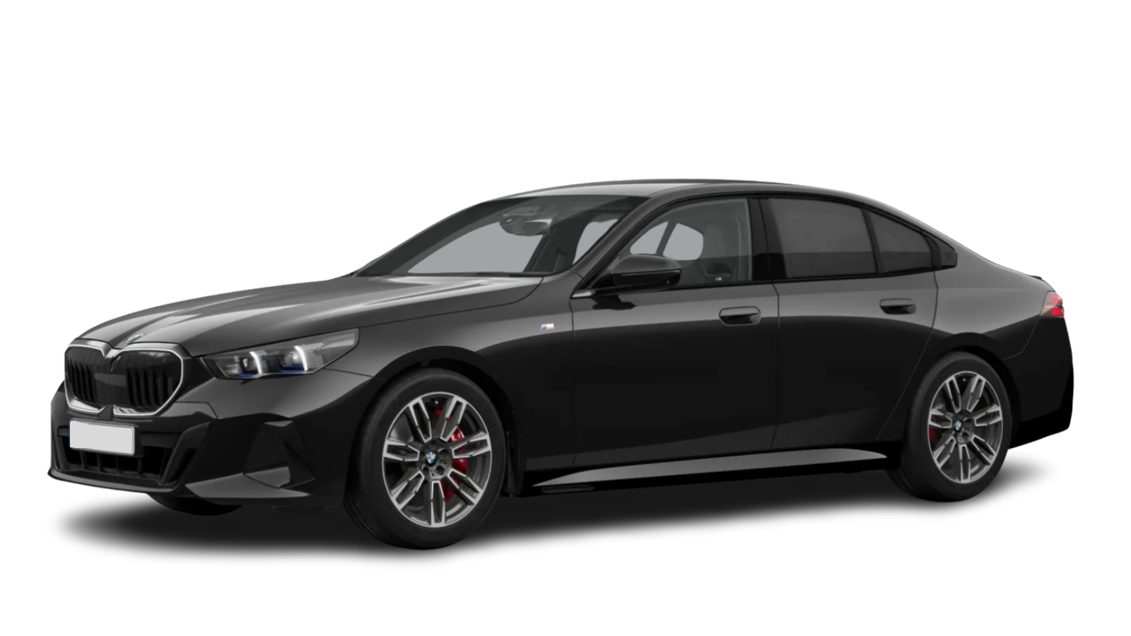 czarne BMW 520d